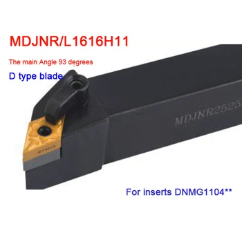 MDJNR/L1616H11 16x16 drejestål drejeværktøjer 93 Ecternal drejning af hårdmetal skær drejning