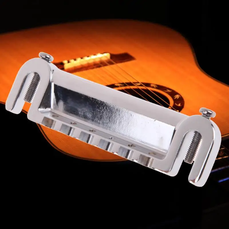 Guitar tilbehør Wraparound Bridge Tailpiece Nitter Chrome-Stil Guitar Bro til LP Elektrisk Guitar-Dele