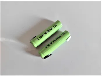 1,2 V AAA genopladelige batteri 1000mah 3A10440 Genopladelige NiMH-batteri med stifter til Braun barbermaskine razor tandbørste