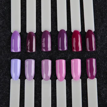 12PCS/MASSE Gel Neglelak Sæt Til Manicure Værktøjer ROSALIND Base Top Coat Semi Permanent Akryl Negle Kit Kunst Sæt Primer