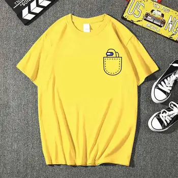 2020 Blandt Os, T-Shirt Mænd Kawaii Sommer Toppe Tegneserie T-shirt Karate Grafiske Tees Fashion t-Shirt Unisex Harajuku-Shirt Mandlige