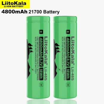 2020 NYE LiitoKala Lii-48S 3,7 V 4800mAh li-ion Genopladeligt Batteri 9.6 En magt 2C Sats Udledning ternære lithium batterier
