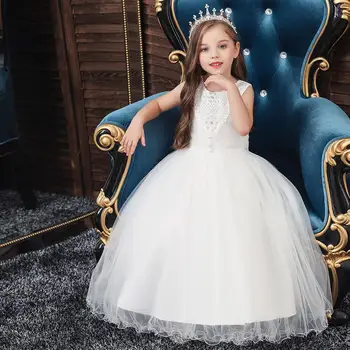 2020 Nye Mode Elegant Piger Dress Påske Cosplay Prinsesse Kjole Børn Kjoler For Piger Bryllup Part Kjole Børn Tøj