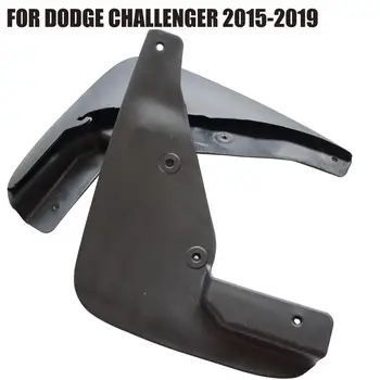 4STK Deluxe-Mudder Klapper Splash Vagter Foran Bageste Sæt Til Dodge Challenger 2016 2017 2018 2019 YC101043