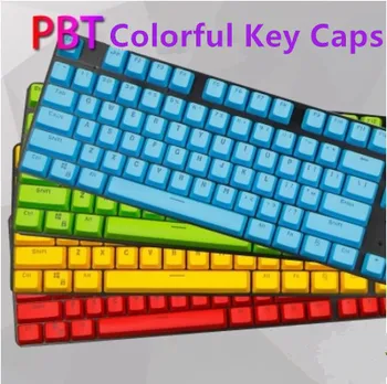 61/87/104 nøgler PBT Farverige Mekanisk Tastatur Tasten Caps Gennemskinnelige Keycap for IKBC Filco GANSS OEM-Profil