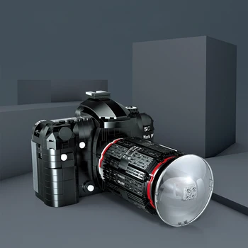 813Pcs Retro SLR Kamera Model Digitale Kamera byggesten DIY byggesæt Til Børn Pædagogisk Legetøj Fødselsdag Gave