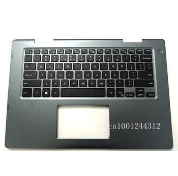 95New Oprindelige Til Dell Inspiron 14 5481 OS Håndfladestøtten store bogstaver Tastatur Bezel Cover Blå