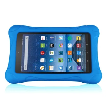 Anti-fald Anti-slip Tablet Tilfældet for Amazon Brand 7 （5/7/9 Gen） 7 Tommer - Kids EVA Soft Shell Tablet Sag med Tegnefilm Mønster