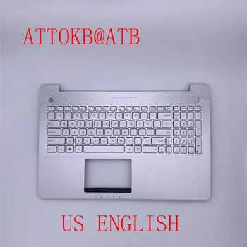 ATTOBK@ATB Nye standard Laptop håndfladestøtten Tastatur til ASUS R552J N550 N550JV N550JK N550LF Q550 Q550LF G550 G550J med baggrundslys