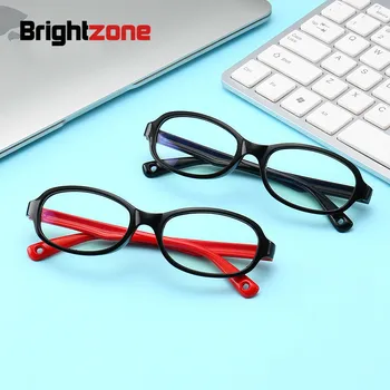 Brightzone 2018 Nye Dreng Pige Anti Blåt Lys, Computer Gaming Briller Børn Silica Gel Glas Mode-Frame Beskyttelsesbriller, Bedste Tmall