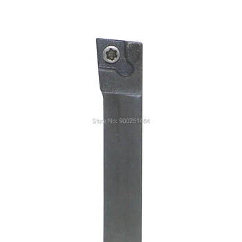 CNC Drejebænk Cylindrisk Turning Af Indehaveren SCLCR0808H06(8mm)Ret， med 3 CCMT060204（CCMT21.51） Hårdmetal Knive.