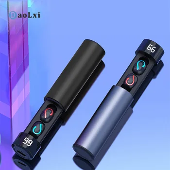 DaoLxi Q67 TWS Trådløse Øretelefoner 3D Stereo Mini Bluetooth Hovedtelefon 5.0 &Dual Mic Sport Vandtætte Øretelefoner Auto-Parring af Headsettet