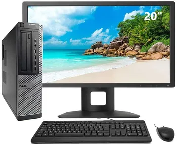 DELL Optiplex 7010 billige fuld desktop-computer i5 - 3470 GHz | 8GB RAM | 500HDD | DVD | VIND 10 PRO + TFT-20
