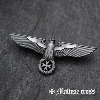Den Maltesiske Kors Badge Eagle Medalje Broche