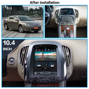 DSP Carplay lodret Tesla skærmen Android 9.0 Car Multimedia Afspiller Til Buick lacrosse 2008-2013 GPS Radio Auto stereo head unit