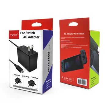 EU/US Stik Væggen AC Adapter Rejse Hjem Hurtig Oplader til Opladning af USB Type C Strømforsyning til Nintend Skifte NS Konsol/Controller