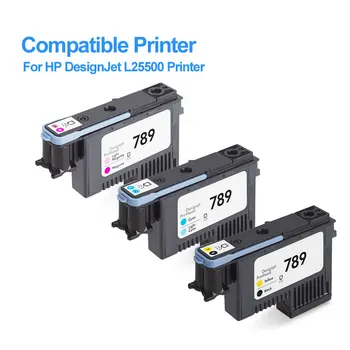 For HP 789 Printhoved Latex Blæk Print Hoved Til HP DesignJet L25500 Printeren CH612A - BK/Y CH613A - C/ LC CH614A-M/LM Print Hoved
