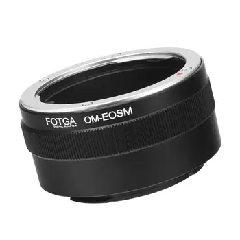 Fotga Adapter Ring til Olympus OM Mount-objektiver til Canon EF-EOS M mirrorless kamera til ef/efs linse
