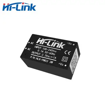 Gratis Forsendelse 100pcs/Masse HLK-PM03 3W 3.3 V 1A Enkelt Output Hi-Link AC-DC Konverter