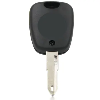 Helt Ny Udskiftning 2-Knap Fjernbetjening Bil Key Fob 433MHZ for Peugeot 206 med ID46 Chip NE73 Uncut Blade