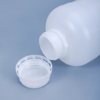 Hot Salg 500ml Runde Plastik Flaske med Låg for Kemiske Væsker, Lotion fødevaregodkendt HDPE Prøve Container 10STK/masse