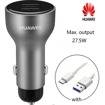Huawei Originla 5A Supercharge Bil Oplader Type-C Kabel-Mate 9 10 20 P10-P20 Plus Pro Type C Hurtig Opladning Super Charge-Adapter