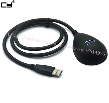 Høj hastighed 5 gbps USB 3.0 type mandlige og Kvindelige Wireless WIFI USB Oplader&Data extension Vugge base stå docking kabel snor 80cm