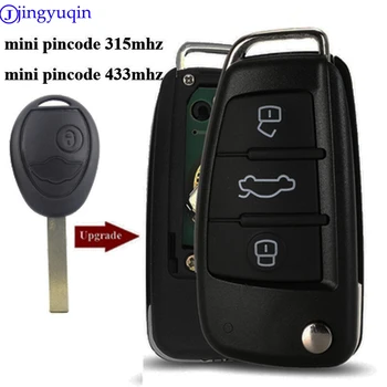 Jingyuqin Fjernstyret Bil-Tasten Kontrol For Bmw Mini Cooper R50 R53 mini-pincode 315/433MHZ Udskiftning