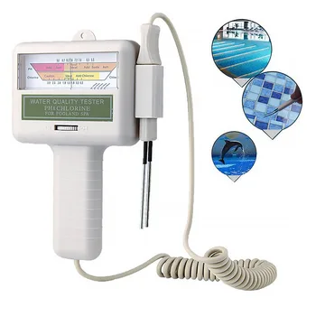 Klor Meter Tester PH, Klor Tester Digitale PH CL2 Meter Tester vandkvalitet Checker Aquarium Pool Analytiske Instrumenter