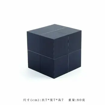 Kreative Forslag Rubik's Cube Ring Box Personlig Valentine\'s Day Gave Rubik's Cube smykkeskrin Ring Box Ring Box For Disp