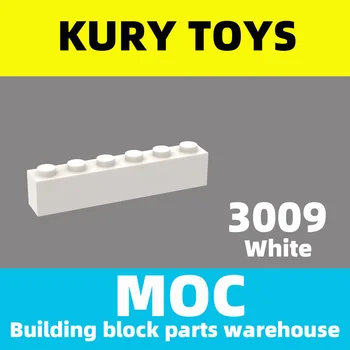 Kury Legetøj DIY MOC For 3009 100pcs byggesten dele Til Mursten 1 x 6 For legetøjsklods