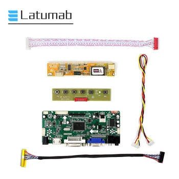 Latumab Nyt Kit til LTD121EXVV ( HDMI+DVI+VGA ) LCD-Skærm-Controller Board NT68676 Gratis fragt