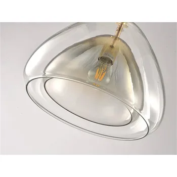 Moderne, Enkelt Design, Restaurant LED Vedhæng Lys Spisestue Kreativitet Glas E27 Hanglamp Bar Køkken Hængende Lamper Inventar