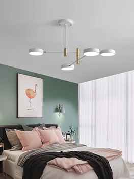 Moderne Led-Runde Vedhæng Lys Armatur Armatur Nordiske Disk Hængende Lampe Stue Home Decor Spisestue Køkken Metal Belysning