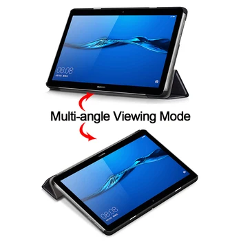 MTT Tilpassede Design For Huawei Mediapad M3, T3 M5 M6 7 8 8.4 10 10.1 10.8 tommer Tablet Tilfælde PU Læder Flip Stå Beskyttende Funda