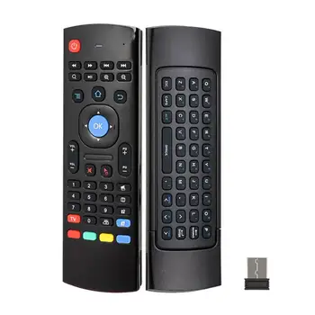 MX3 Air Mouse Smart Voice Fjernbetjeningen er Baggrundsbelyst MX3 Pro 2,4 G Wireless Keyboard IR-Læring For Android-9.0-TV-BOKSEN