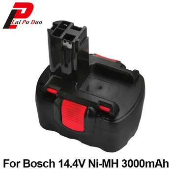 Ni-MH 14,4 v 3.0 Ah Power Tool Batteri For Bosch 3454-01 PSR 1-14 BAT038 2 607 335 264 3660CK PAG14.4V