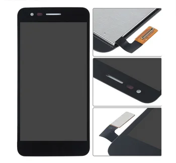 Ny For LG K4 2017 M160 LCD-Skærm Med Touch Screen Digitizer Assembly m151 m160e Lcd Reparation Dele Med Ramme