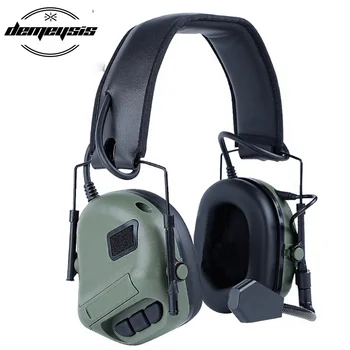 Ny Stil Taktiske Headset Udendørs Skydning Militære Hovedtelefon Hoved Iført Version & Hjelm Udgave Hovedtelefoner