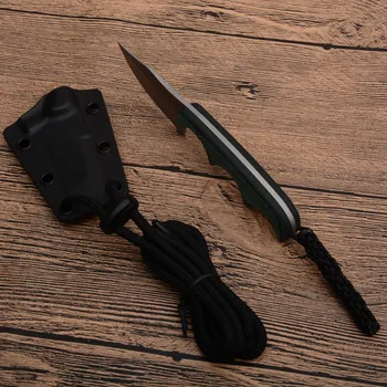 Nye Ankomst 2387 faste blade lomme udendørs kniv 8CR13 blade G10 håndtere camping jagt Taktisk Overlevelse knive EDC værktøjer