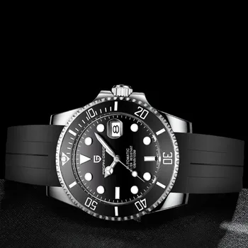 PAGANI DESIGN Fashion Brand Watch Creative Luxury Men Automatic Mechanical Luminous Leisure Calendar Waterproof Watches PD-1639