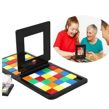 Puslespil Cube 3D Puslespil Race Terning Bord Spil, Børn, Voksne, Undervisning Toy Forældre-Barn-Dobbelt Hastighed Spil Magic Terninger
