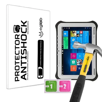 Screen protector Anti-Shock-Anti-ridse og Anti-Shatter kompatibel med Tablet Panasonic ToughPad FZ-G1
