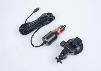 SJCAM SJ8 USB-C Bil Oplader + Bil sugekop Beslag Bil Holder Med Bil Oplader Til SJ8 Række Sports Kameraer