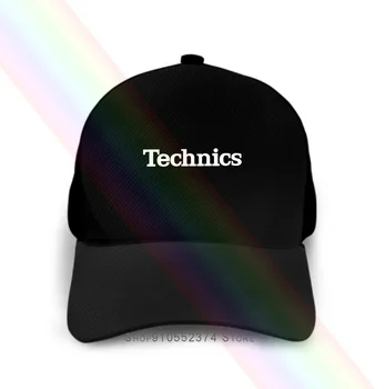 Technics Logo Baseball Cap Dj 1200 Pladespiller Musik Forskellige Farver M