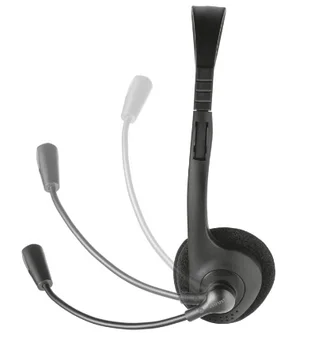 Tillid Ziva mikrofon-headset-3,5 mm Jack-stik-1,8 m Kabel-sort Farve
