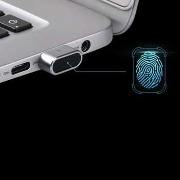 Usb-Fingeraftrykslæser Til Bærbar Fingerprint Identification Windows Hej Multifuntional Tryk På Biometrisk Sikkerhed Krypteringsnøgle