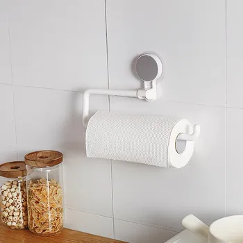 Vanzlife boring papirholderen håndklæde hylde papir iført håndklæder hængende rack modtager badeværelse papir hylde