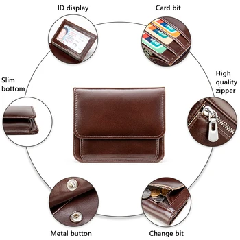 WESTAL mænds fashion designer pung kortholderen mønt pung mandlige clutch wallet taske til mænds penge poser dække pung for mænd 7411