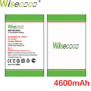 Wisecoco BL-45A1H 4600mAh Batteri Til LG K10 F670L F670K F670S F670 K420N K10 LTE Q10 K420 Telefonens Batteri Udskiftning